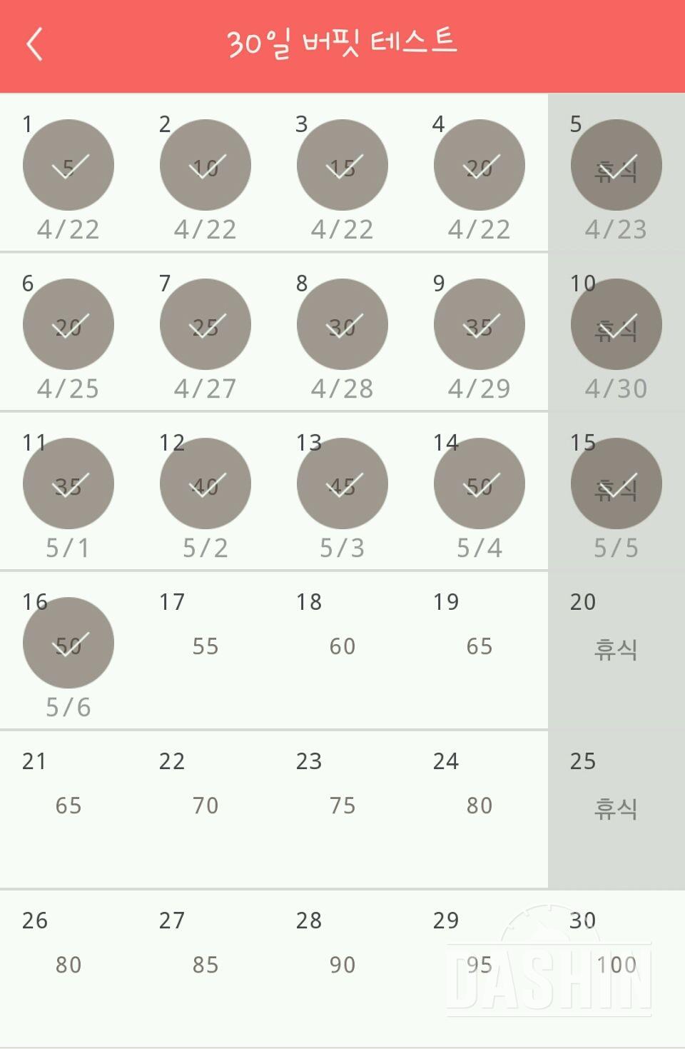 5.5 30일 버핏 테스트 16일차 성공!