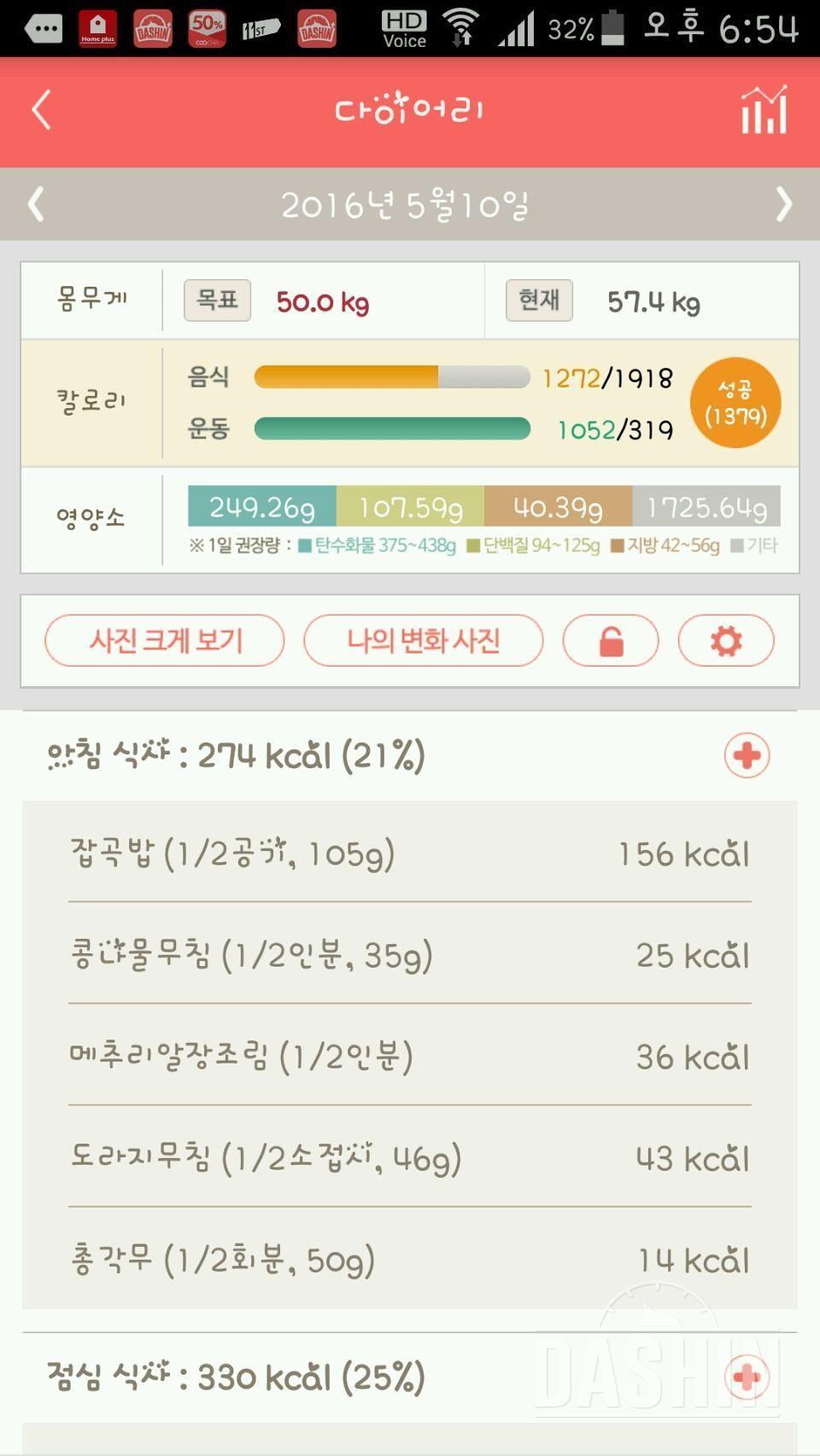 칼로리..제가  많이 먹나요??