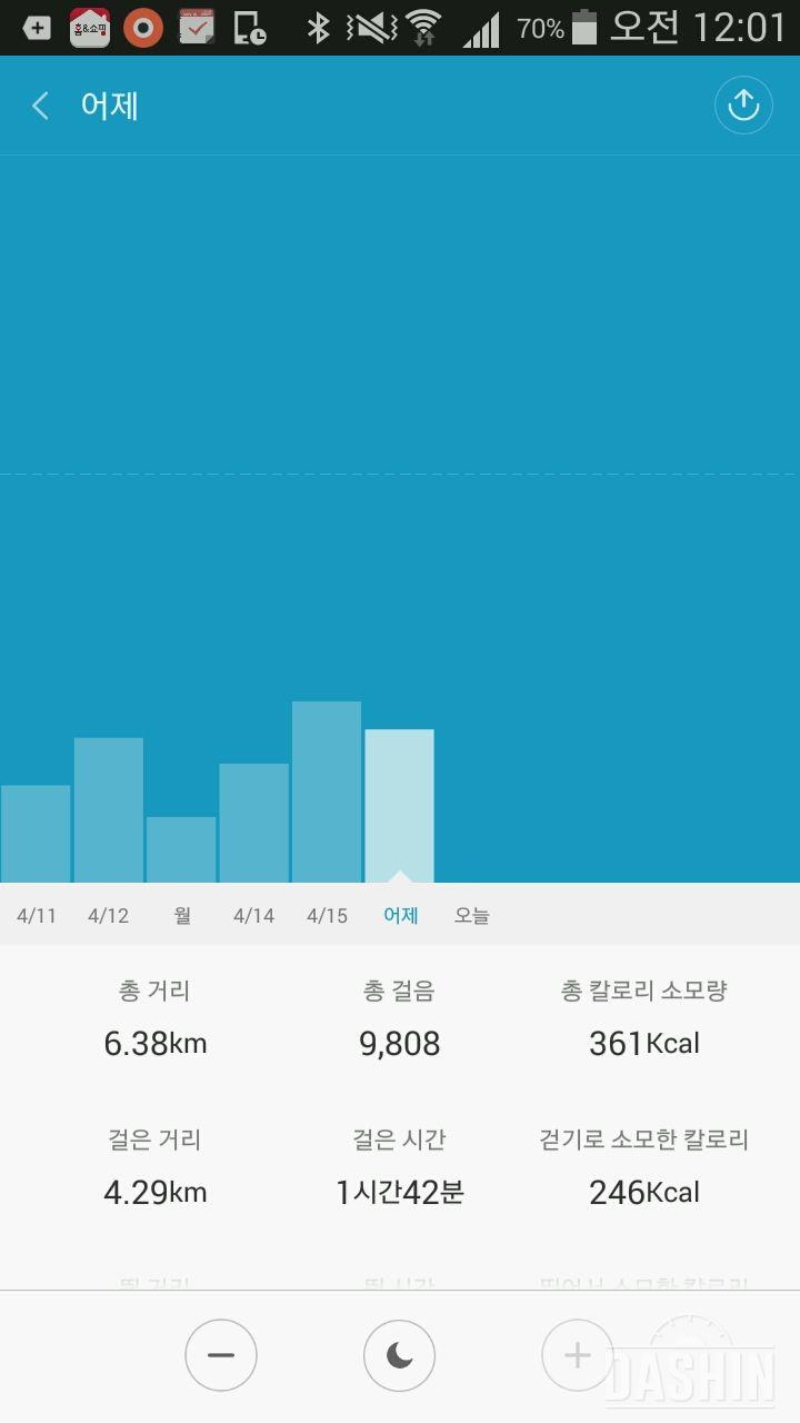 4월 16일 2일차 만보걷기~