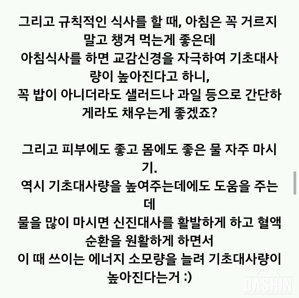 ☆★기초대사량에대해서☆★