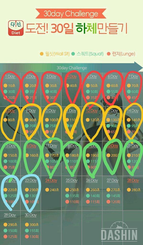 [다리라인 만들기]23일차