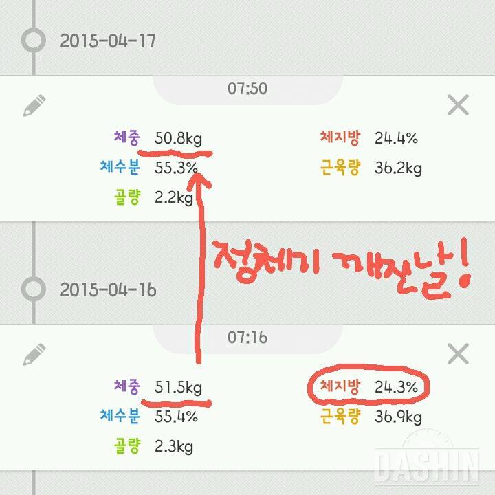 세븐일렉체중계 21일차 입니다^^