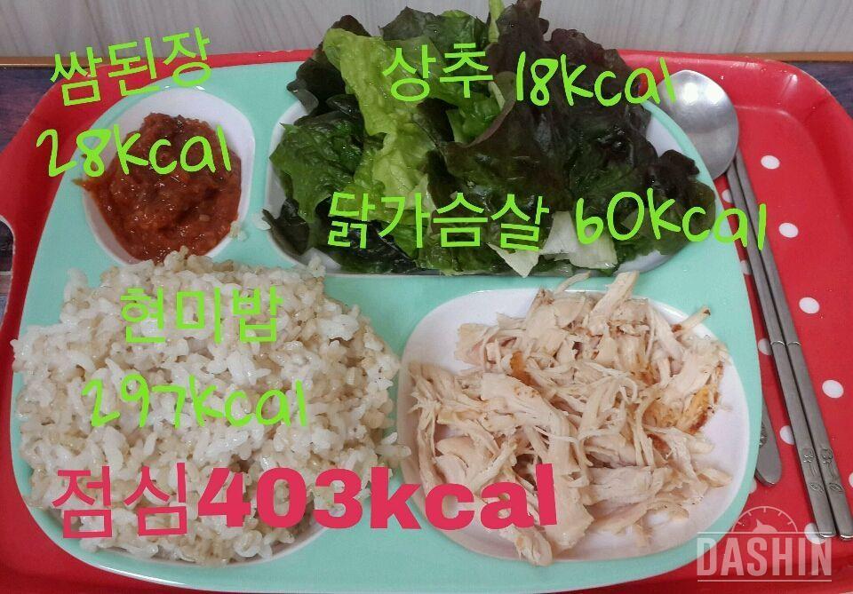 온레이 : 1000kcal 4일차(총736kcal)