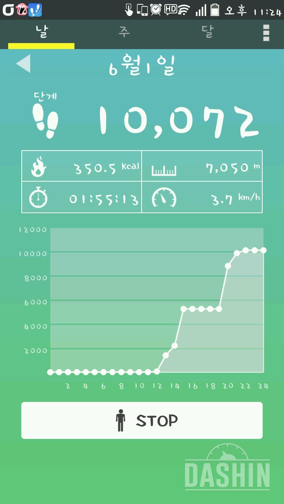 30일 만보 걷기 51일차 성공!