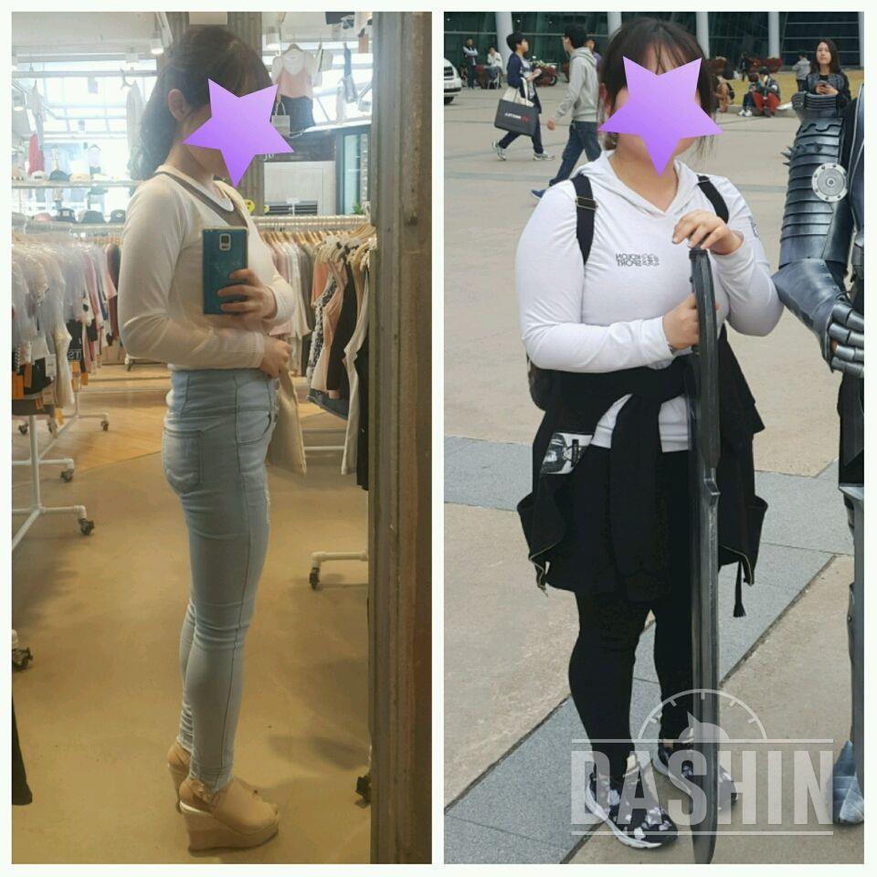 69.6->47.4(-22kg) 7개월차!