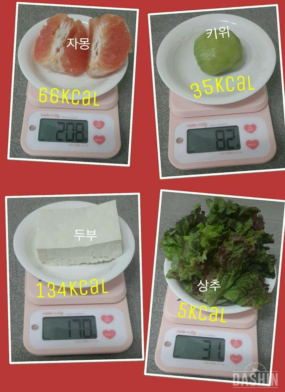 온레이 : 1000kcal 17일차(총901kcal)