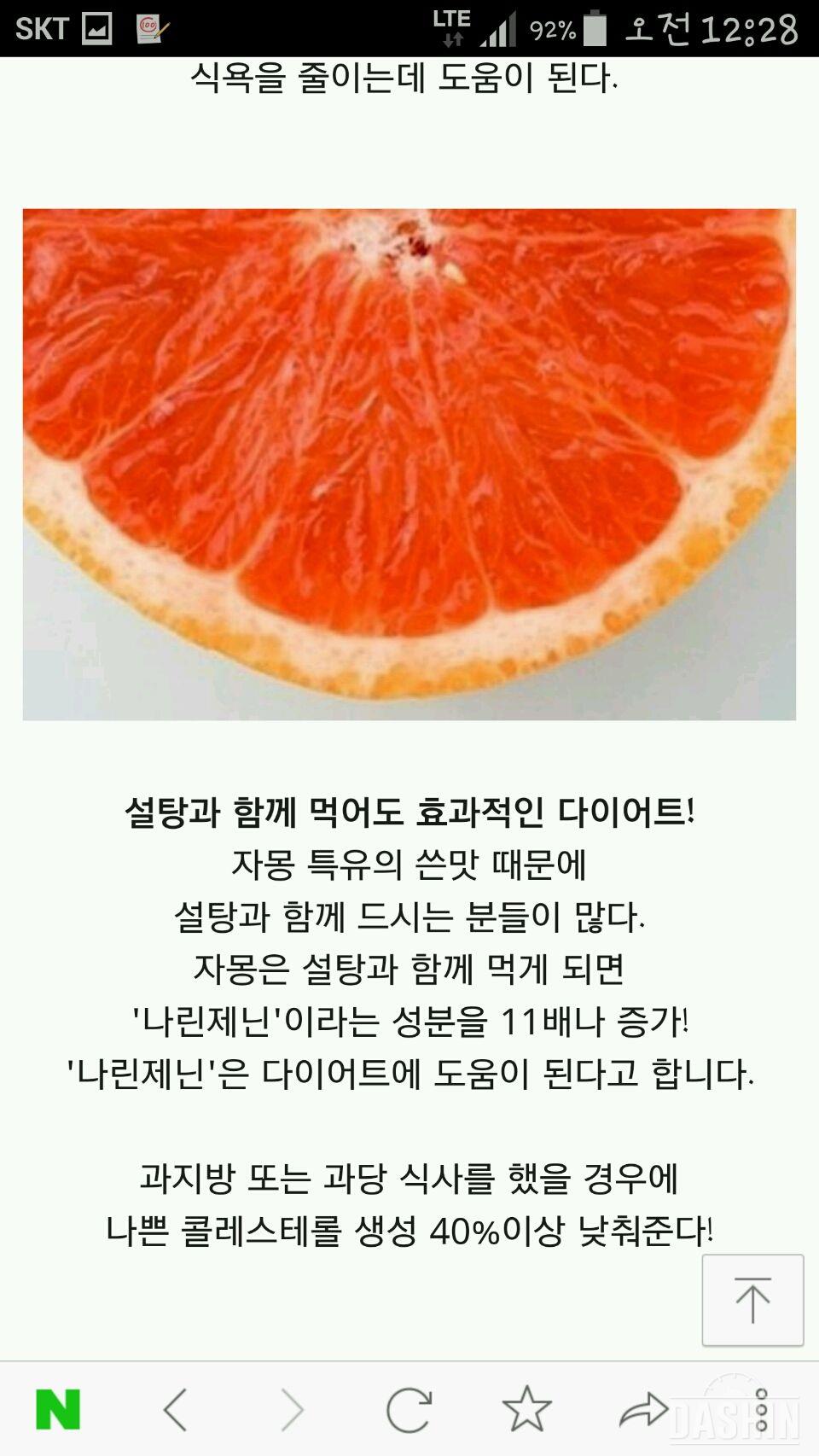 자몽의 효능!주의할 점!