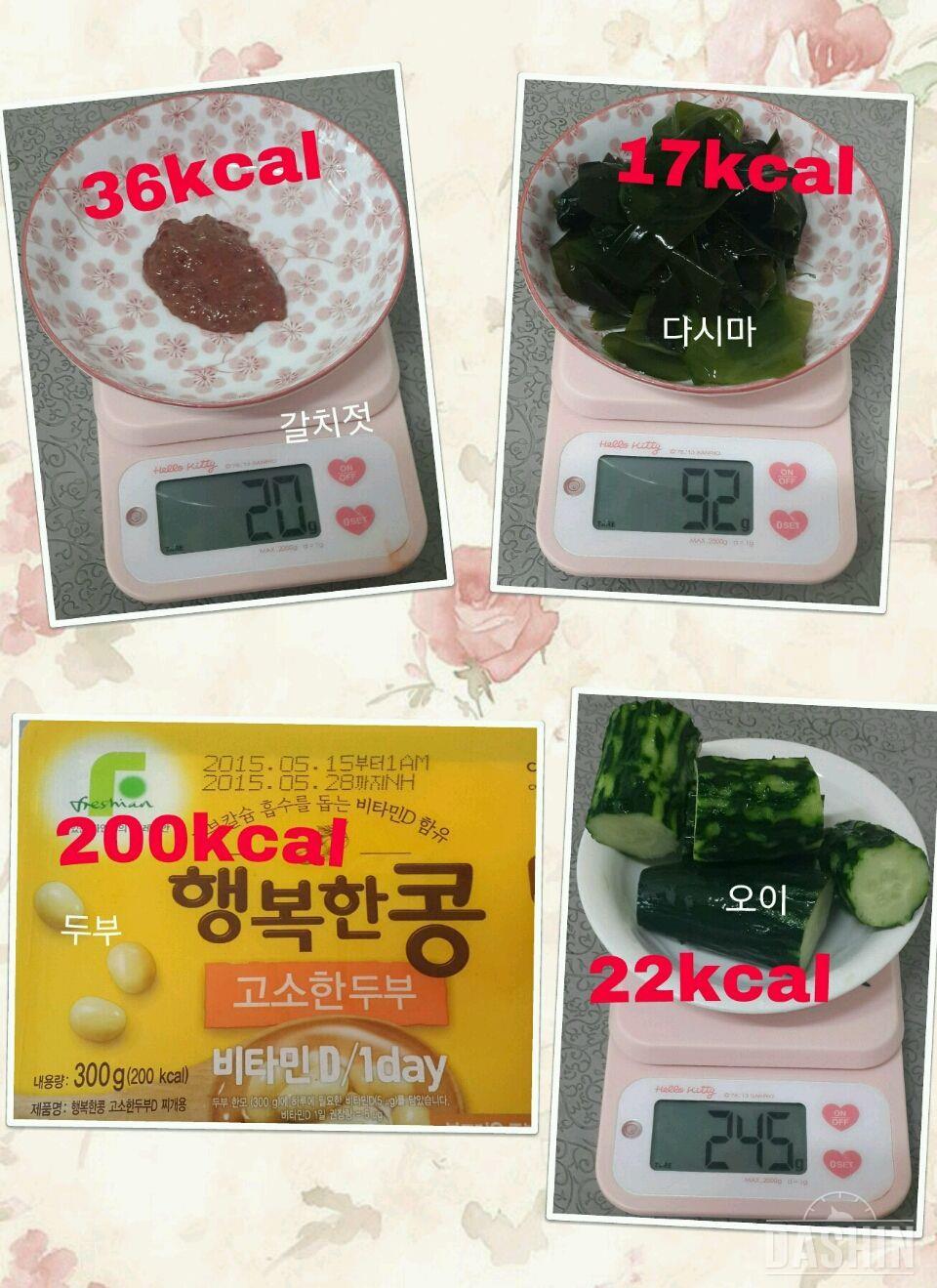 온레이 : 1000kcal 23일차(총839kcal)