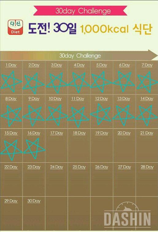 천칼로리 16일차 - 보상데이