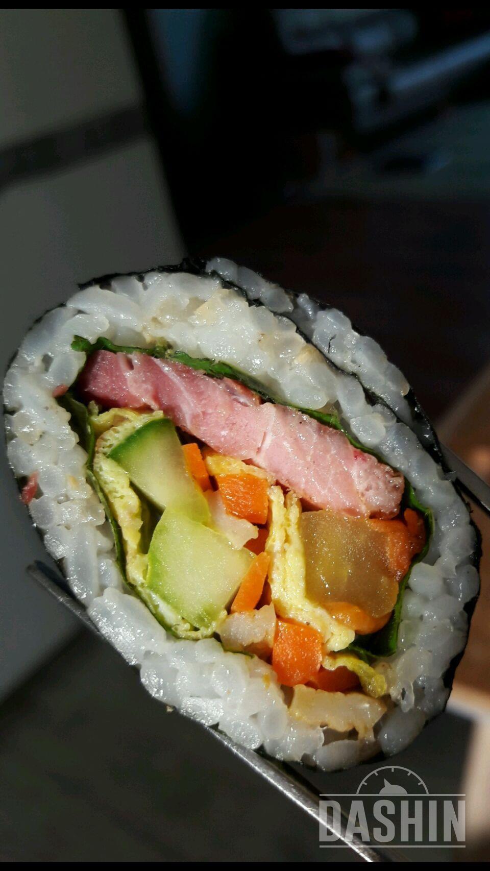 오리고기 김밥♡