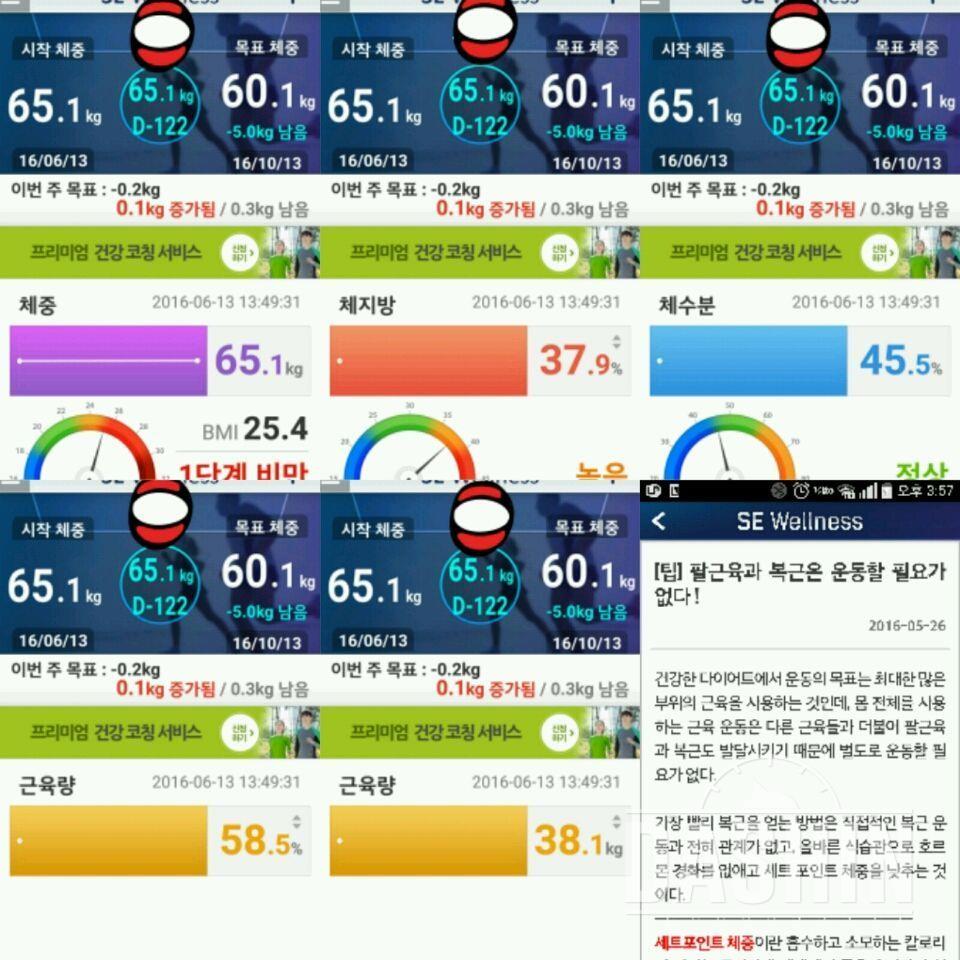 ★🎁세블일렉 체지방 체중계랑 놀기 시작(체험 시작 전)