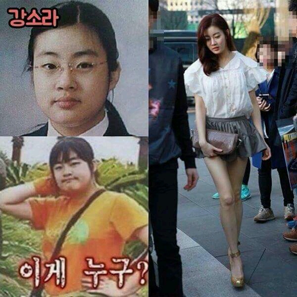 연예인 다이어트전후