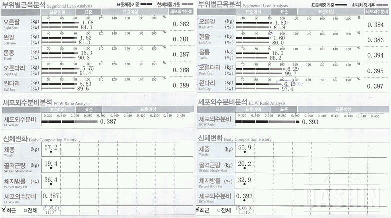 사진상 차이가 좀 보이나요?