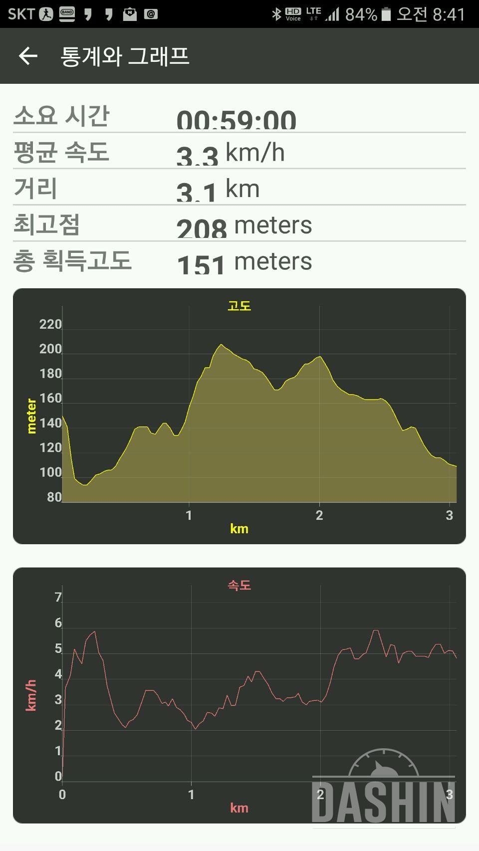 다욧 2달째부터 시작한 모닝등산