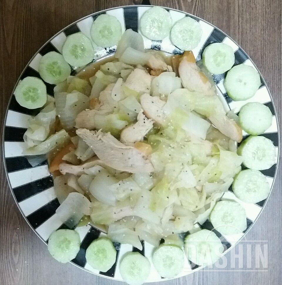 닭가슴살 양배추 요리