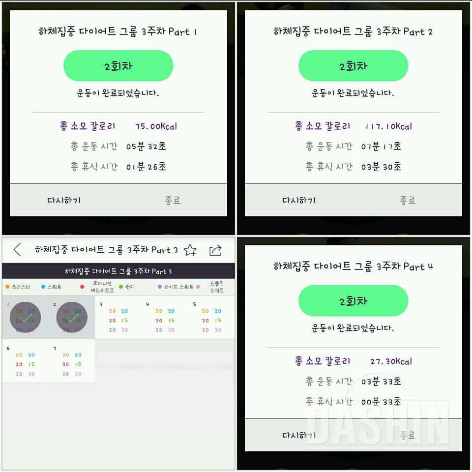 다신5기 하체집중 #17 더라이트