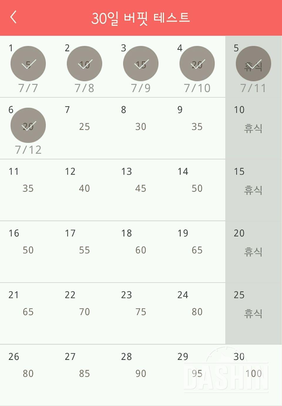 30일 버핏 테스트 6일차 성공!