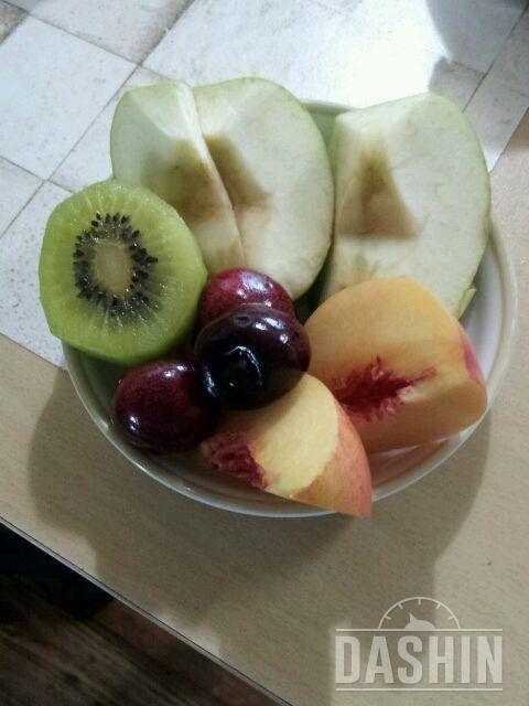 오늘아침은 과일~♥♥