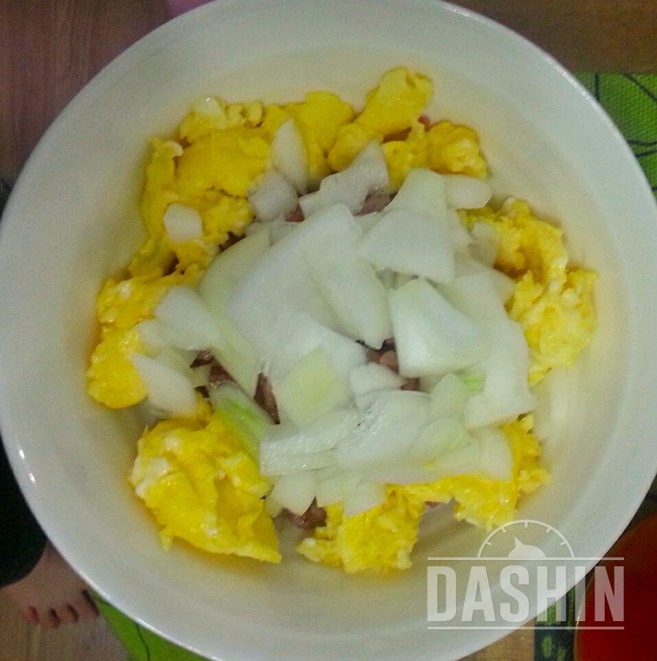 [5.매일두유-에너지]두유활용기-두부두유마요네즈(2):참치마요덮밥