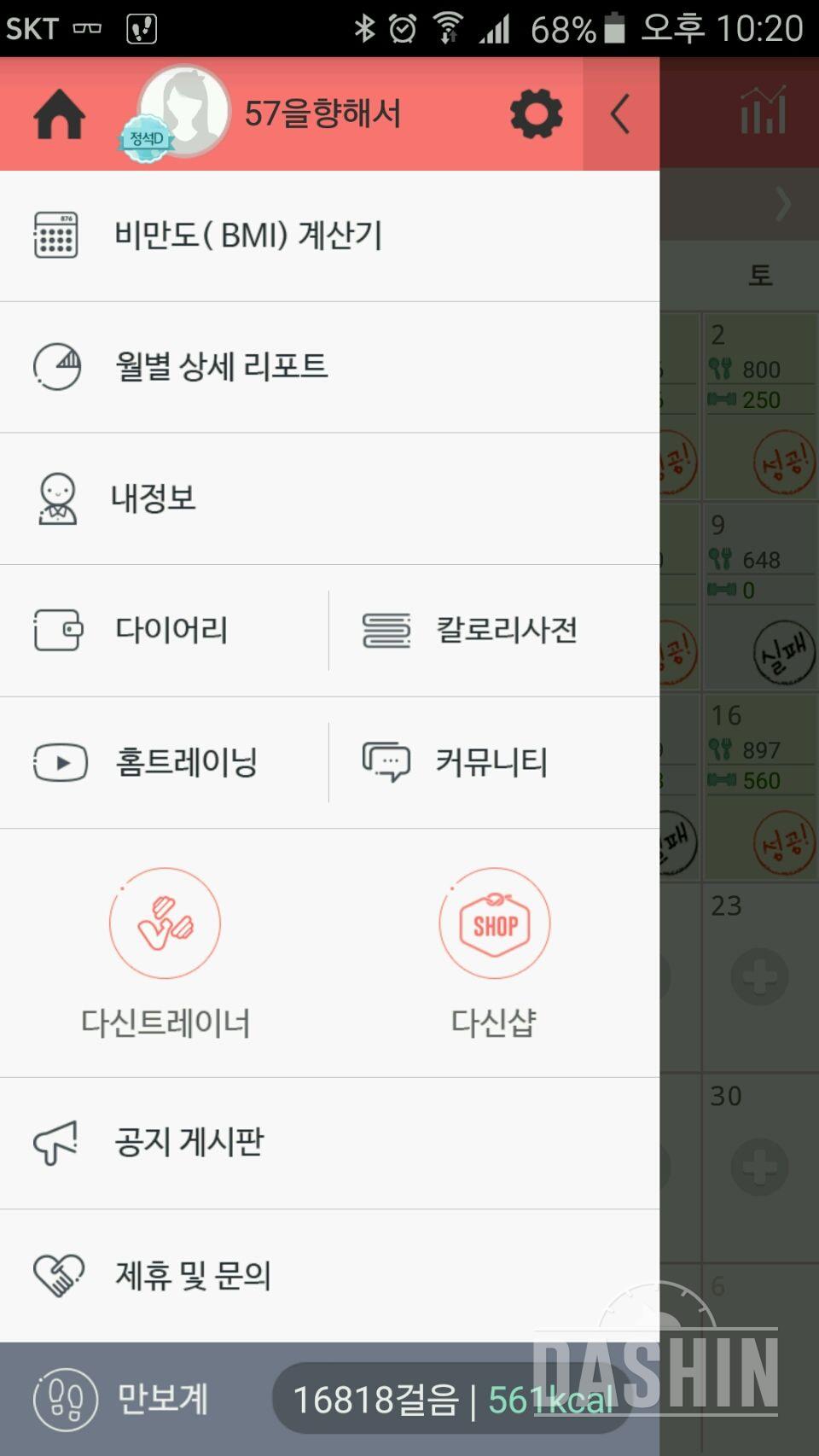 30일 만보 걷기 33일차 성공!