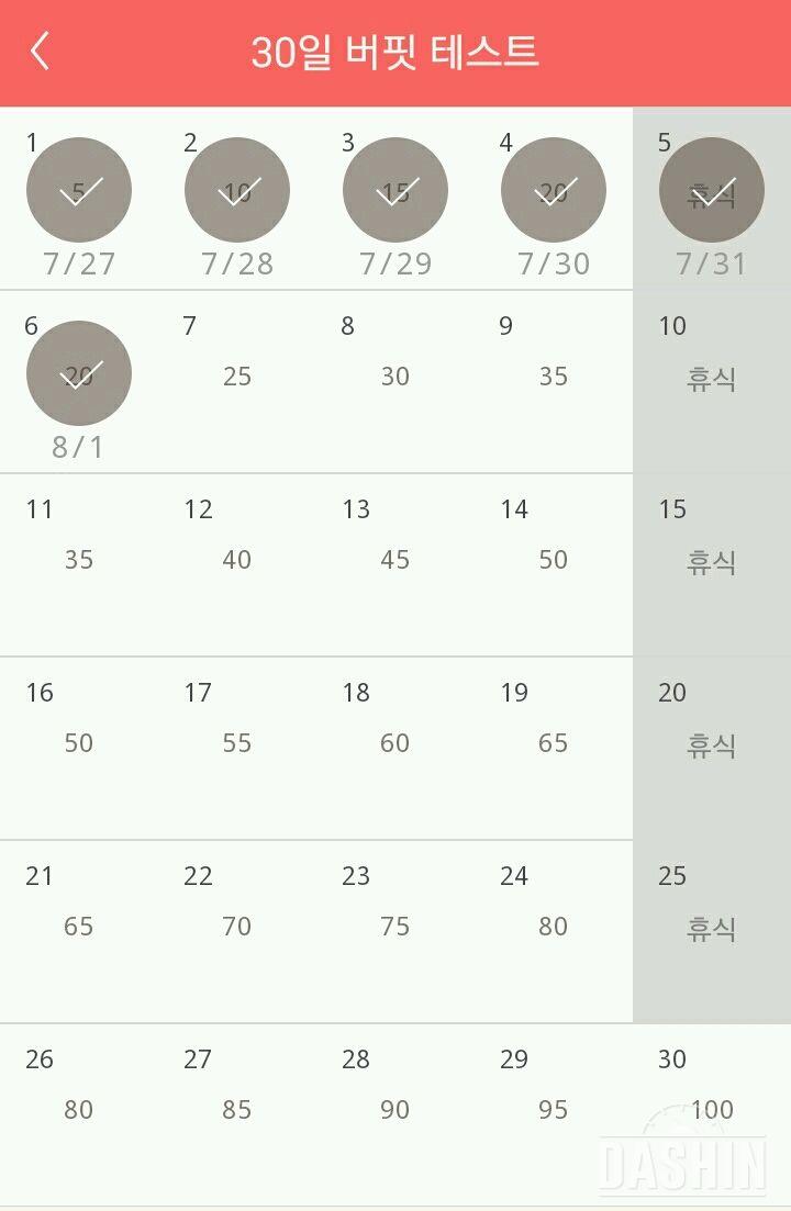 30일 버핏 테스트 6일차 성공!