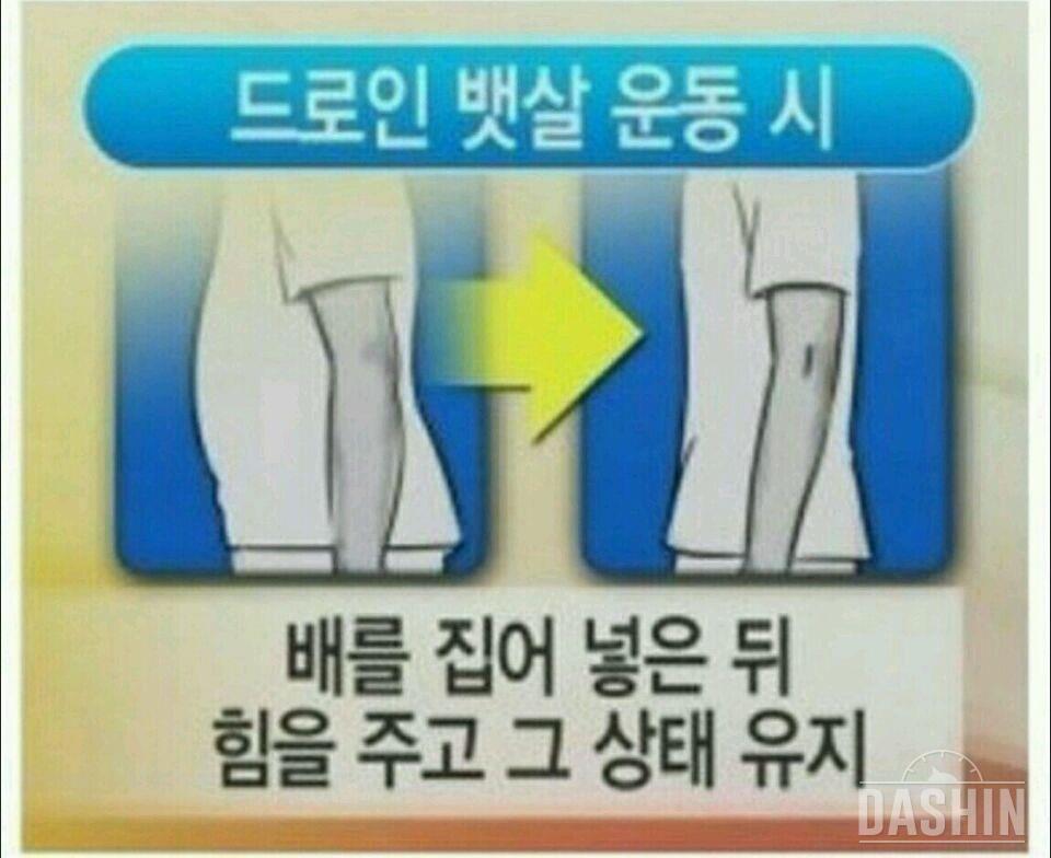 가만히 있어도 살빠지는 자세