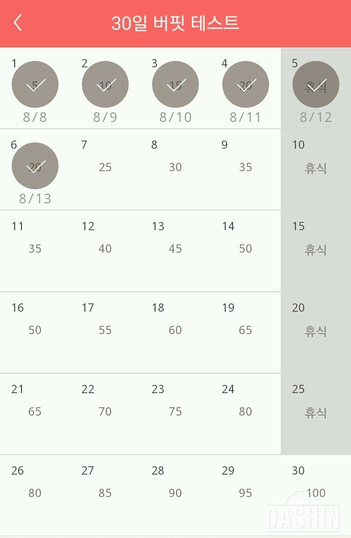 30일 버핏 테스트 6일차 성공!