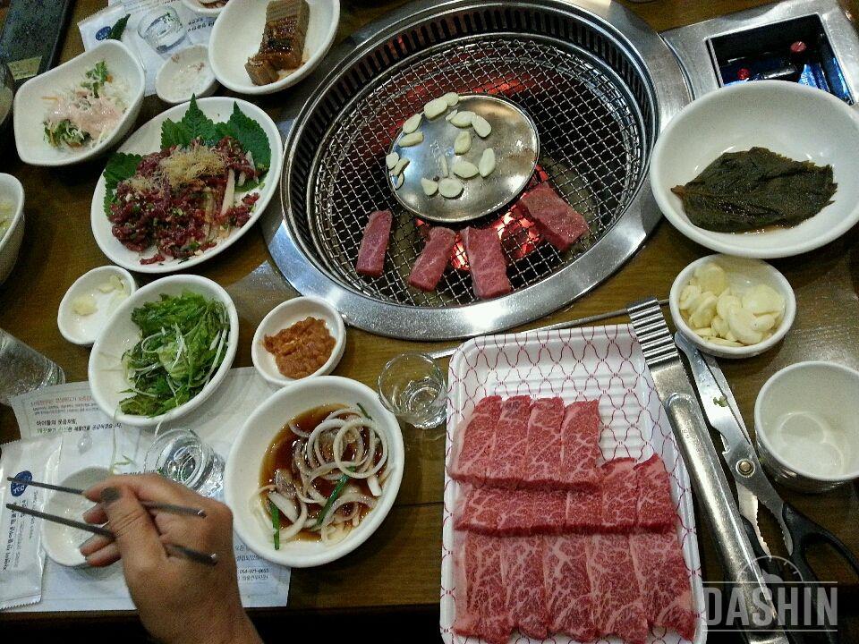 저녁은 한우꽃갈비 ^^;;