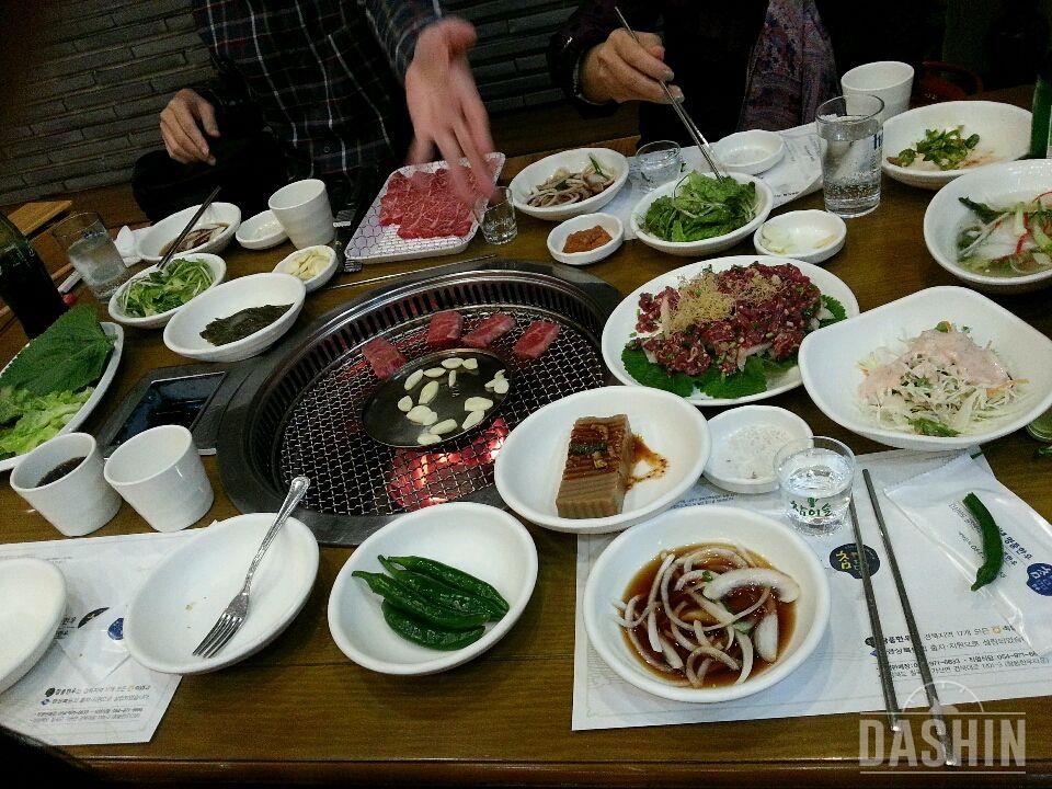 저녁은 한우꽃갈비 ^^;;