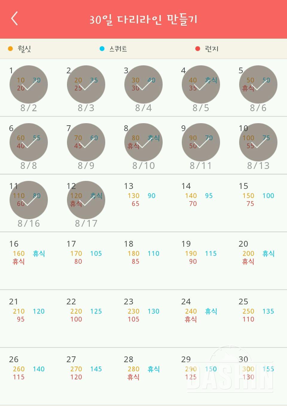 30일 다리라인 만들기 12일차 성공!