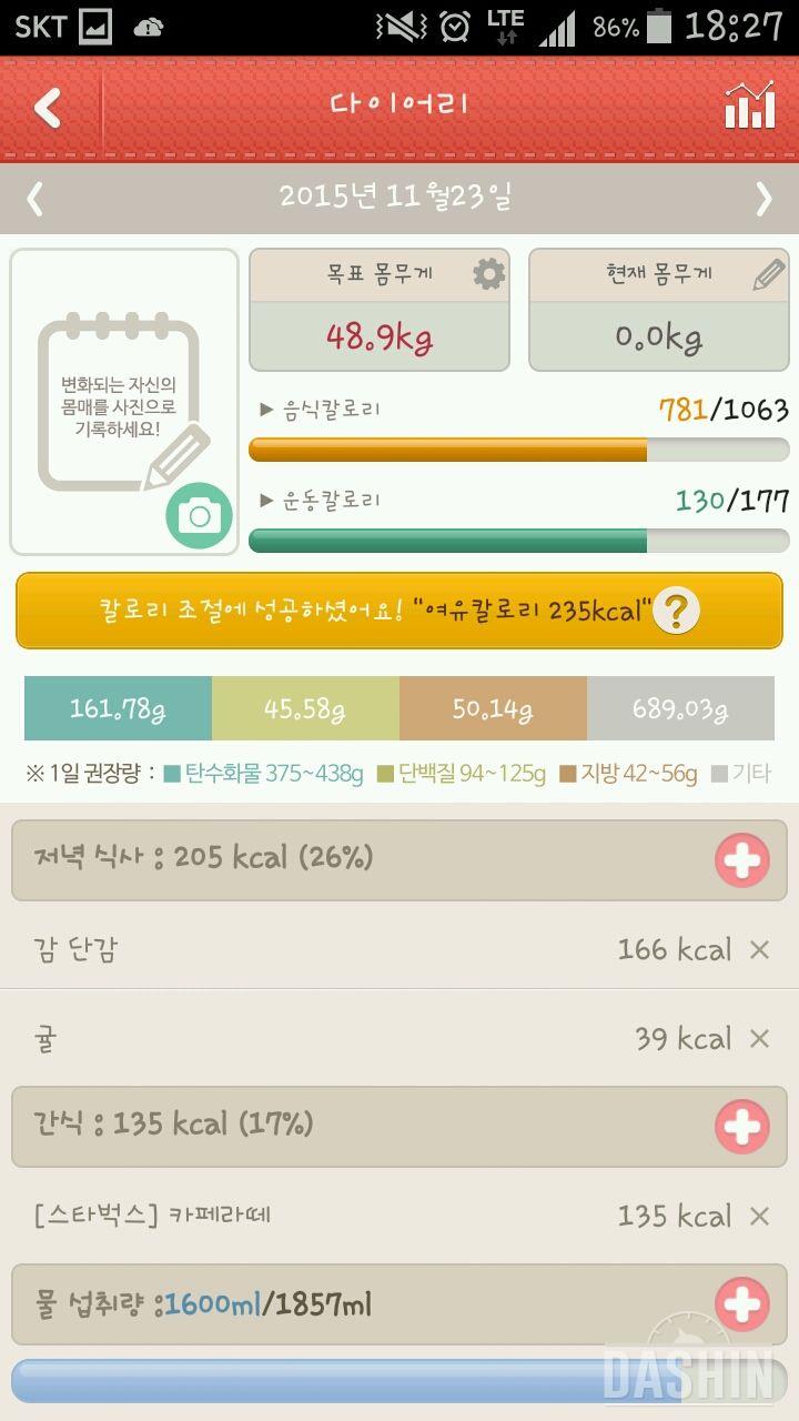 20일차~22일차 : 1000kcal 식단