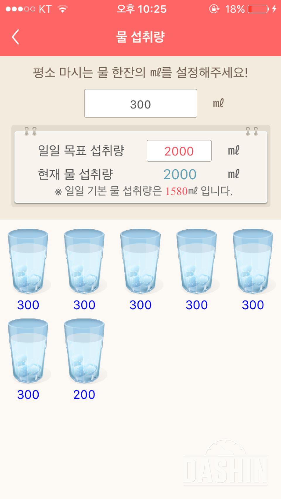 30일 하루 2L 물마시기 12일차 성공!