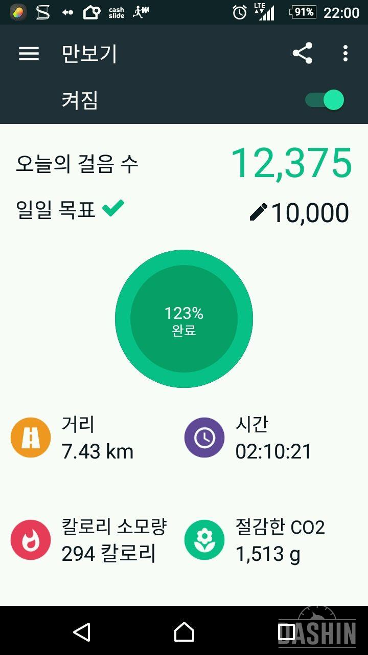 30일 만보 걷기 13일차 성공!