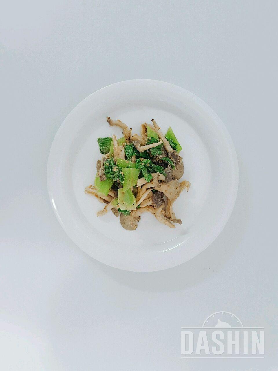 [더라이트] 버섯 청경채나물