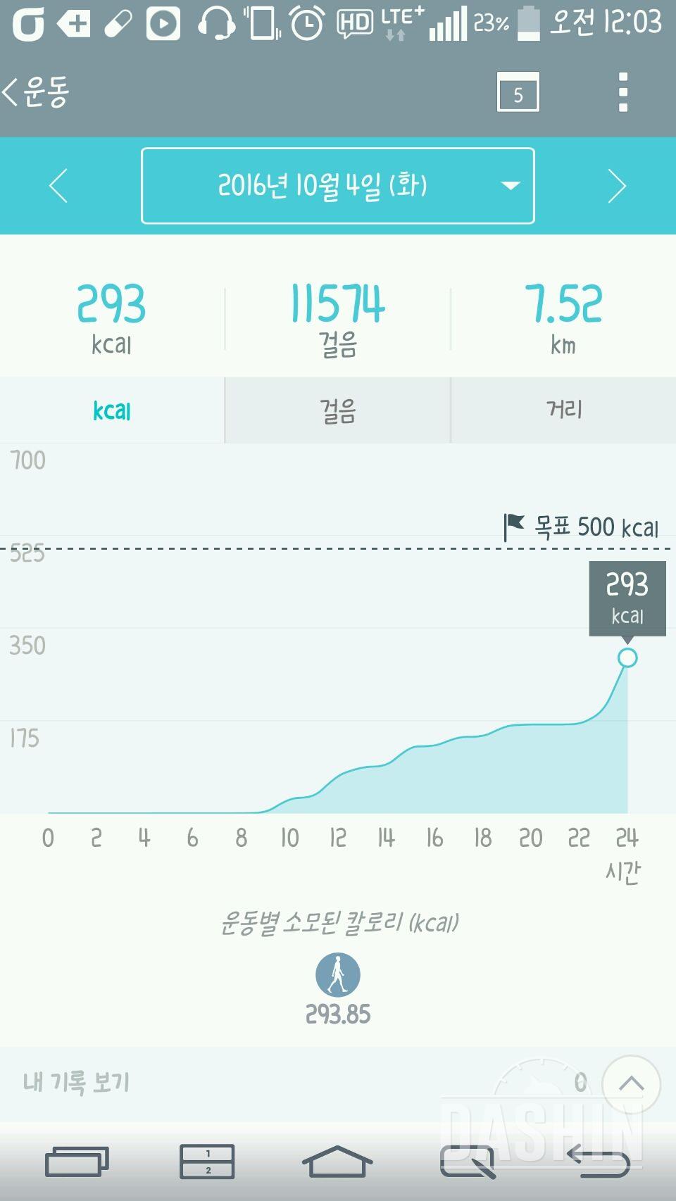 30일 만보 걷기 7일차 성공!