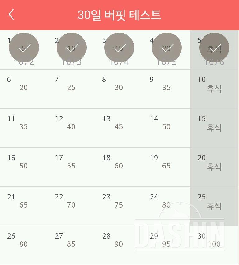 30일 버핏 테스트 5일차 성공!