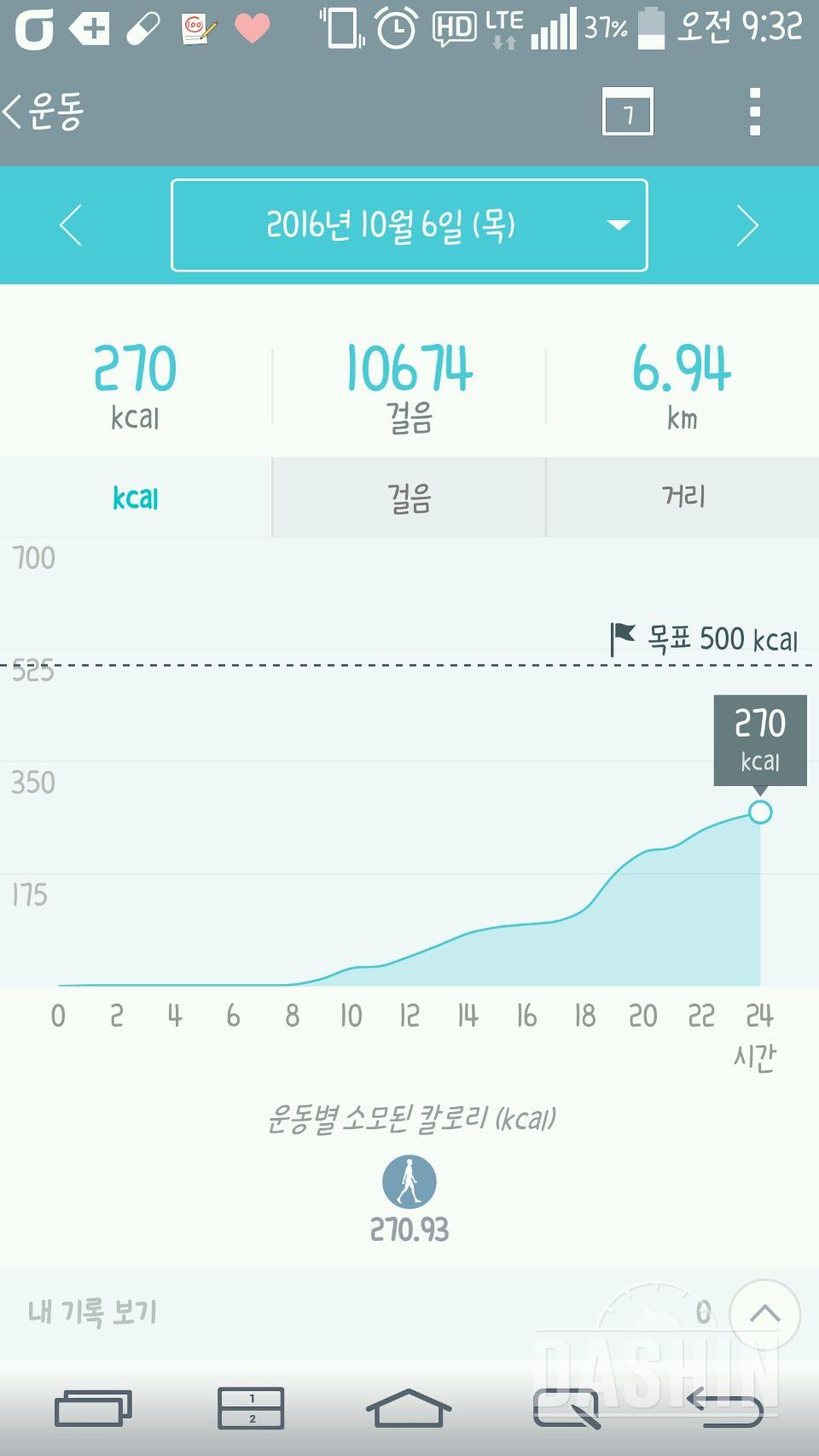 30일 만보 걷기 9일차 성공!