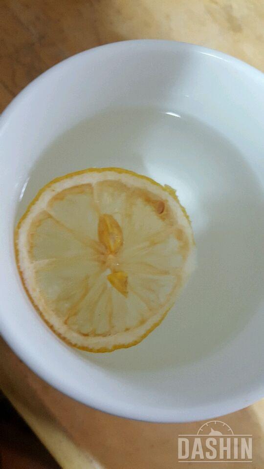 ❤2일차하루워터(레몬)활동시작❤