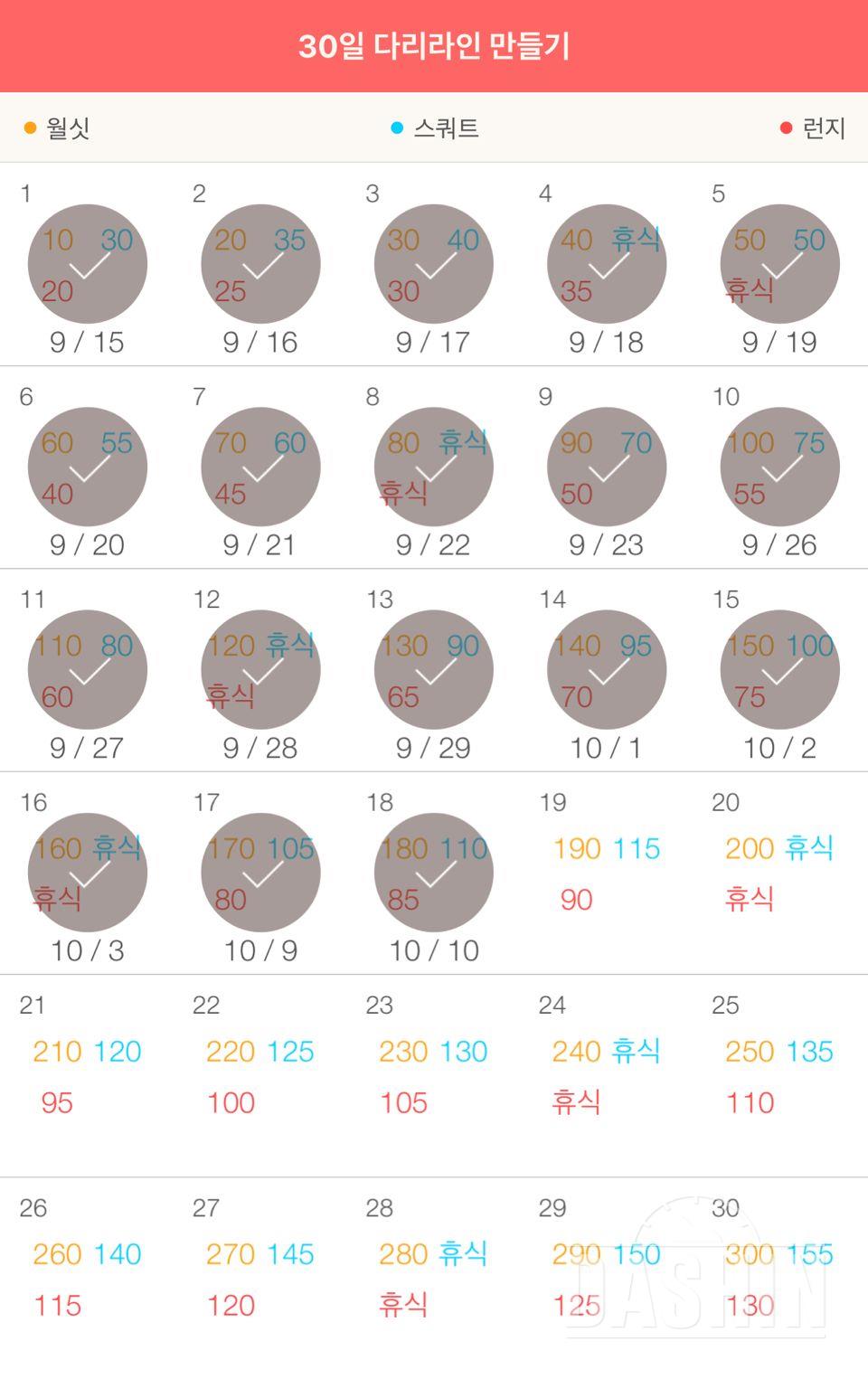 30일 다리라인 만들기 18일차 성공!