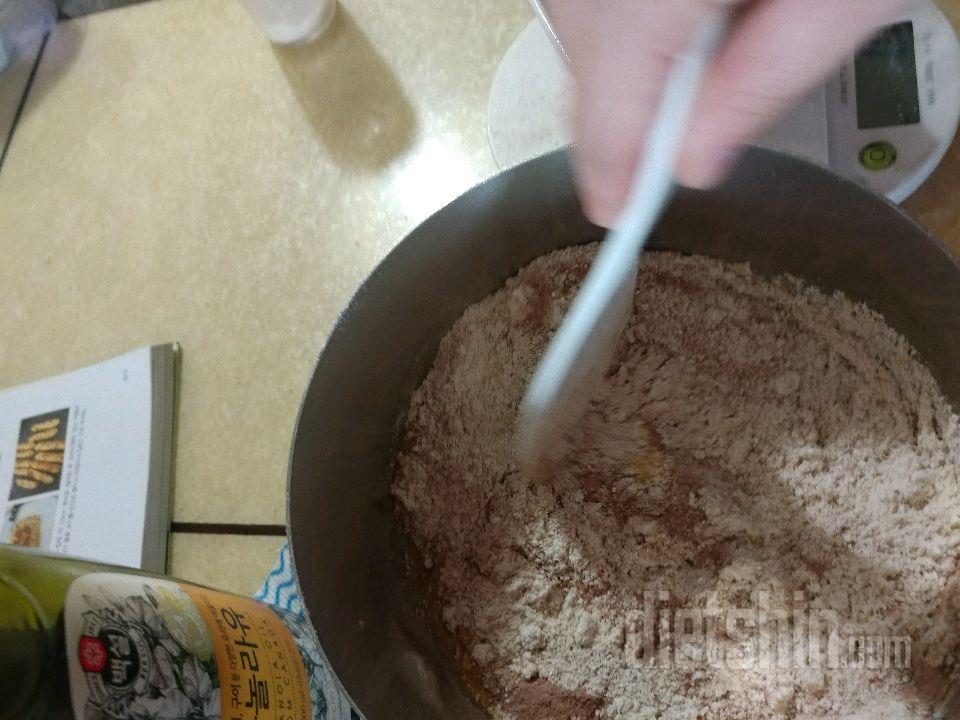 오트밀초코쿠키만들기
