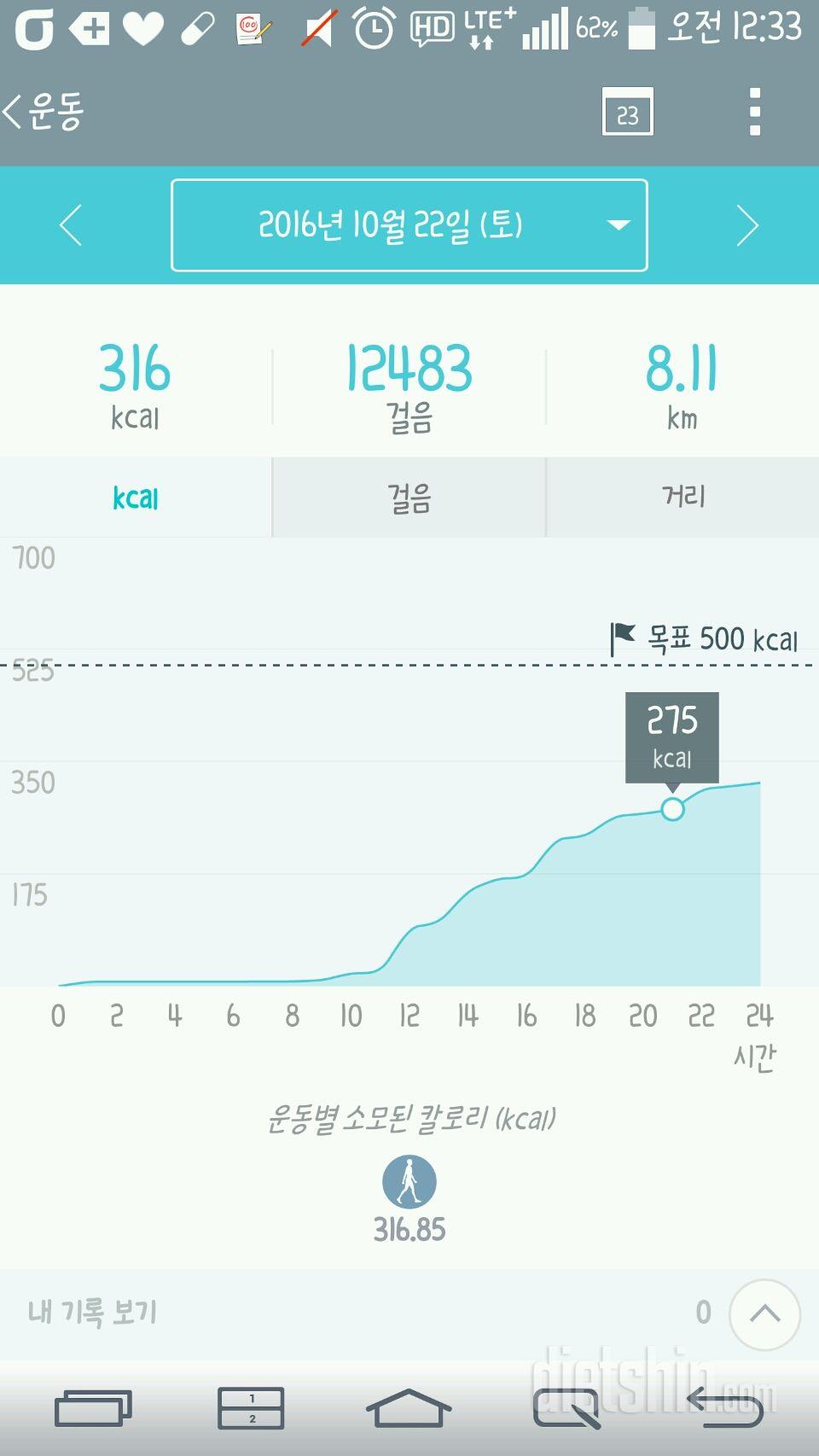 30일 만보 걷기 25일차 성공!