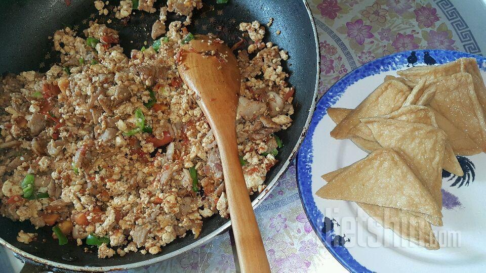 두부토마토유부초밥