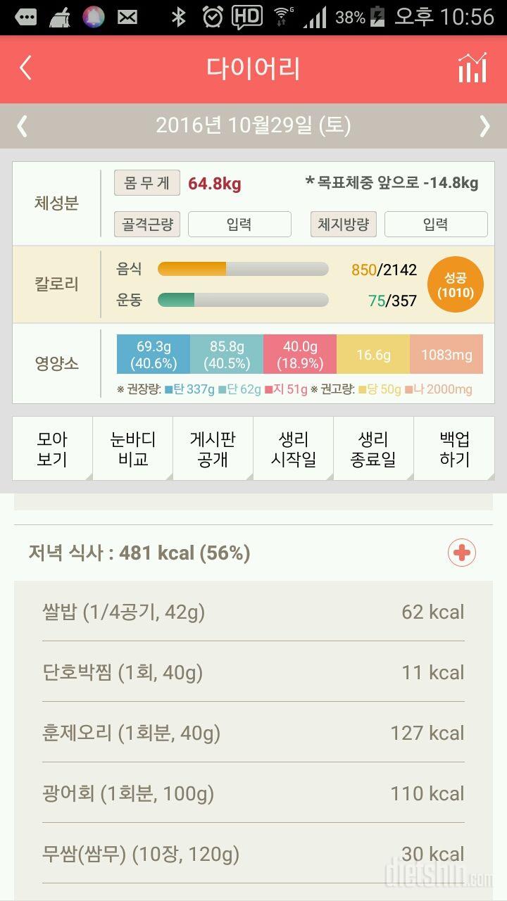 30일 야식끊기 36일차 성공!