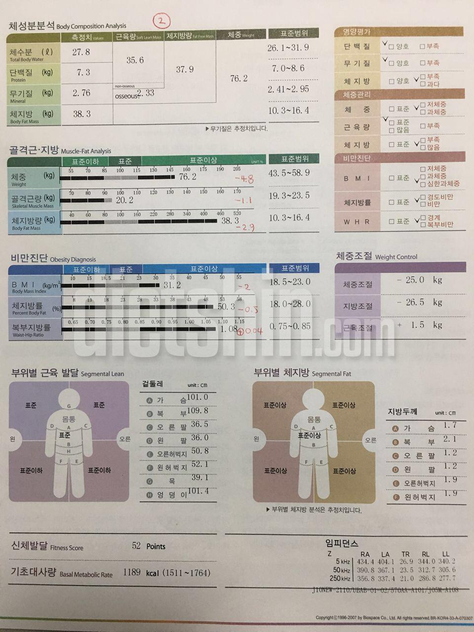 (90.5 -> 67.5) 6/20일부터 시작 - 133일 다이어트 중