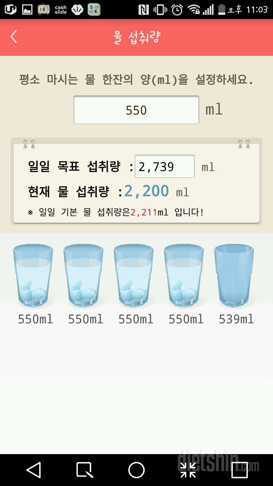 30일 하루 2L 물마시기 81일차 성공!