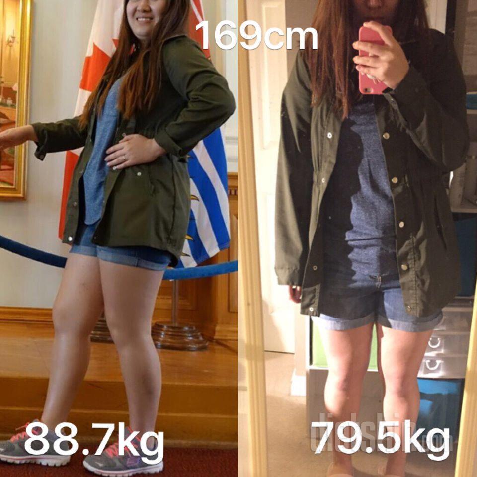 88.7kg / 169cm -> 79.5kg / 169cm 중간점검 ver2