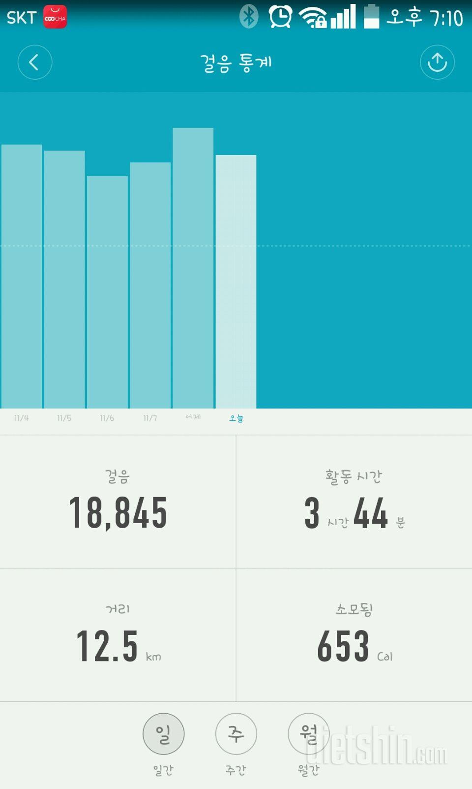 30일 만보 걷기 16일차 성공!