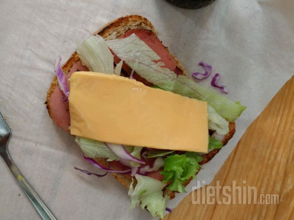 여고생 다이어트 쉐프 캐디의 샐러드 5탄!둘이 먹다 하나 죽어도 모를 샌드위치♥