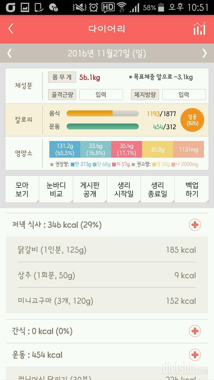 30일 밀가루 끊기 5일차 성공!