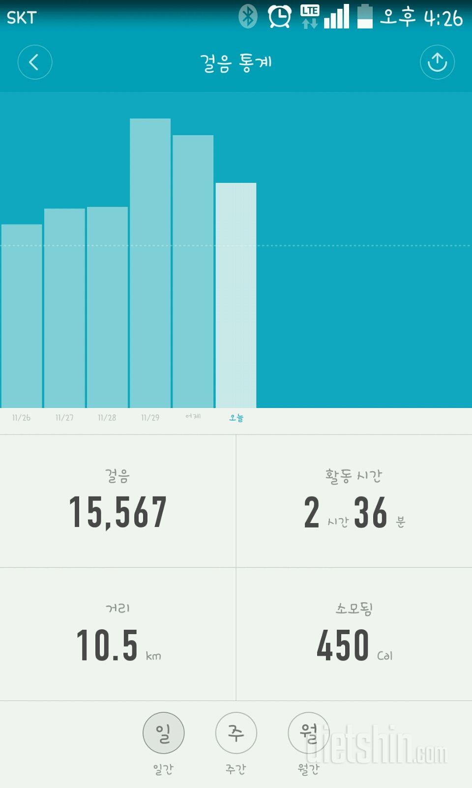 30일 만보 걷기 37일차 성공!